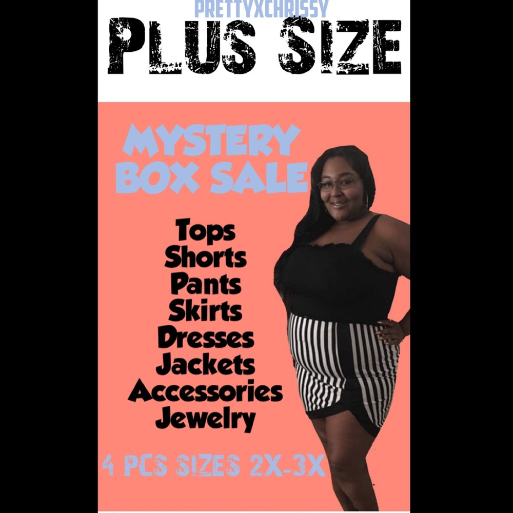PLUS SIZE 4 PC MYSTERY BOX